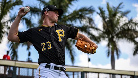 Keller finding signs of encouragement in difficult spring taken in Bradenton, Fla. (Pirates)